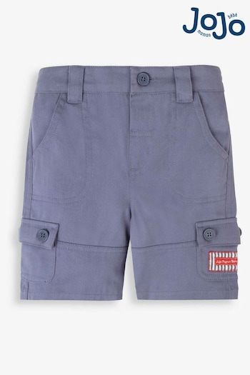 JoJo Maman Bébé Indigo Twill Shorts (D18648) | £18