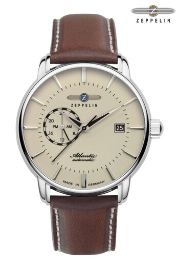 Zeppelin Gents Brown Atlantic Watch (D18693) | £259