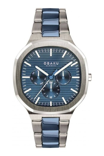 Obaku Gents Silver Tone Watch (D18812) | £179