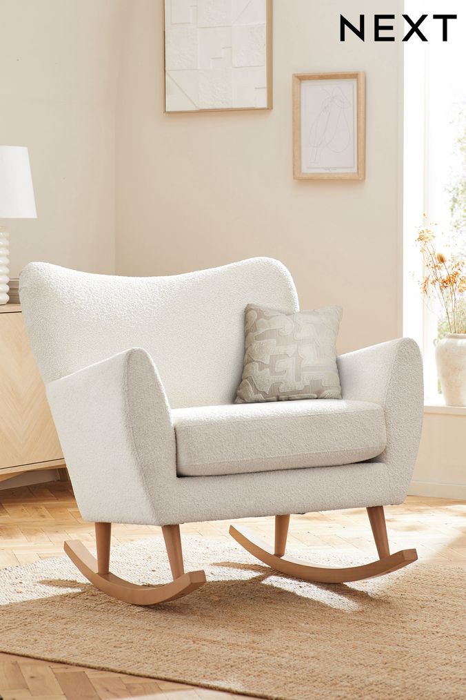 Narrow rocking chair for nursery sales