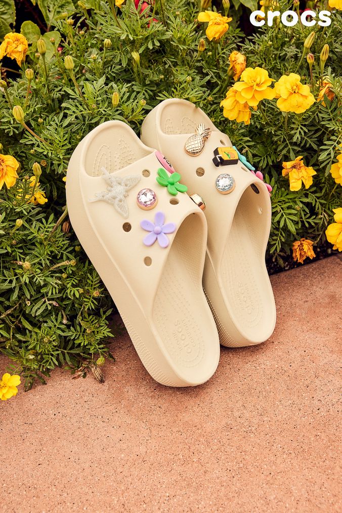 Crocs platform slide rainbow new arrivals