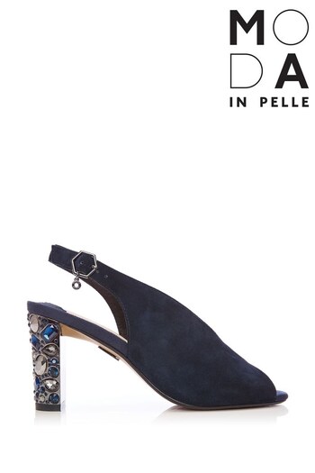 Moda in Pelle Peep Toe Slingback Block Heel Sandals (D20102) | £109