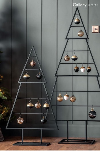Gallery Home Black Samuel Tree With Hooks (D20502) | £58