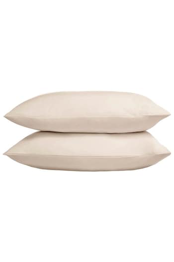 TLC Set of 2 Cream 5* 480 Thread Count Pillowcases (D21194) | £20