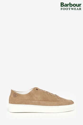 Barbour® Sand Barbour® Sand Lago Cup Sole Trainers (D21459) | £109
