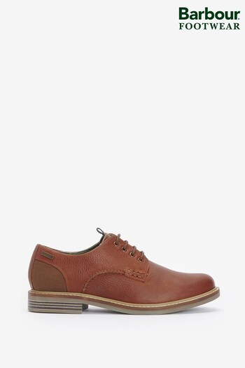 Barbour® Bramley Tan Brown Derby Shoes (D21463) | £109