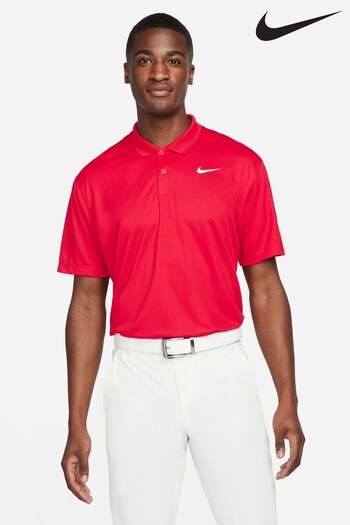 Nike Red Victory Golf Polo Shirt (D21868) | £40