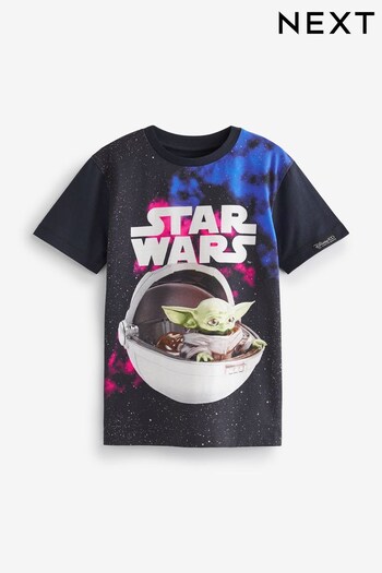 Star Wars: The Mandalorian Star Wars Short Sleeve T-Shirt (3-16yrs) (D21877) | £13 - £18