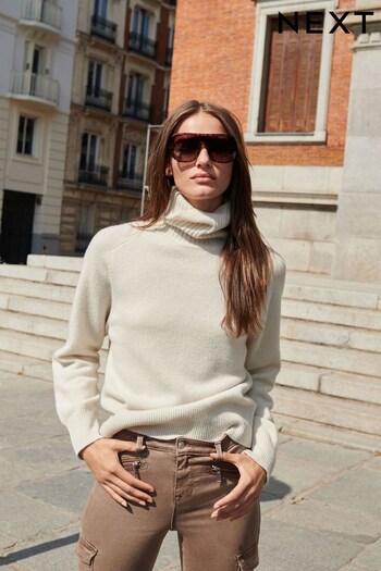Buy Women's Jumpers Roll Neck Knitwear Online | Next UK