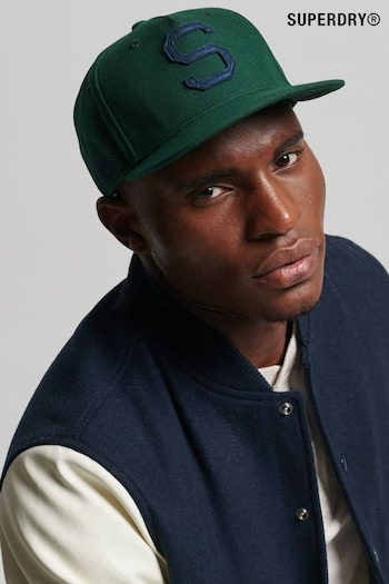 Superdry Green Graphic B-Boy Cap (D22237) | £23