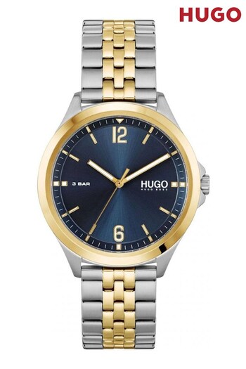 HUGO Gents Silver Tone #Suit Business Watch (D22803) | £159