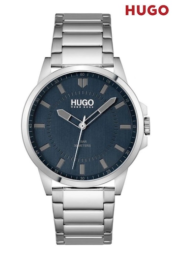 HUGO Gents Silver Tone Watch (D22809) | £119