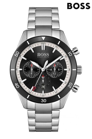 BOSS Silver Gents Santiago Watch (D22836) | £299
