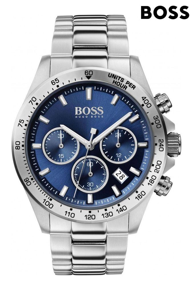 BOSS Silver Gents Hero Watch (D22865) | £379
