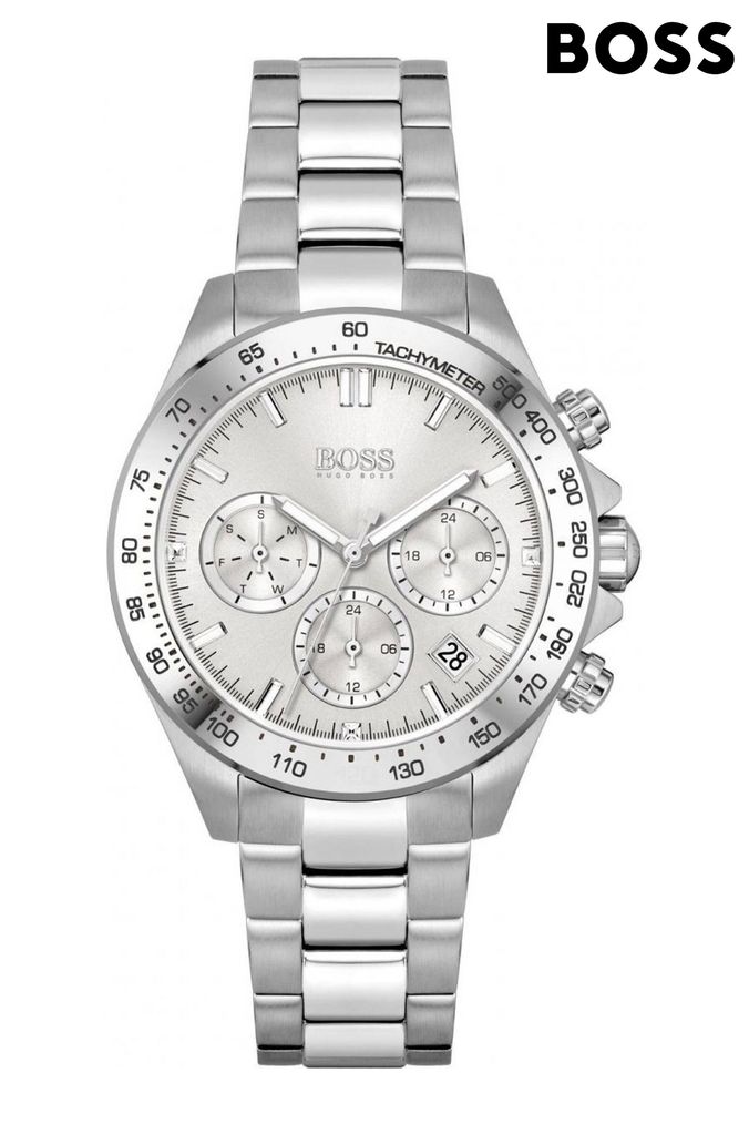 Boss silver store watch
