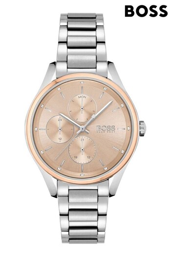 BOSS Silver Ladies Grand Course Watch (D22913) | £219