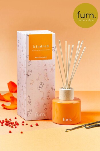 Furn Apricot Orange Kindred Scented Reed Diffuser (D22947) | £17