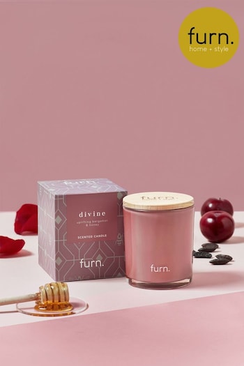 Furn Pink Blush Pink Bee Deco Divine Scented Candle (D22954) | £15