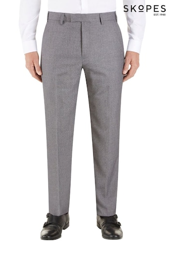 Skopes Harcourt Silver Slim Fit Suit: KNITWEAR Trousers (D23086) | £55