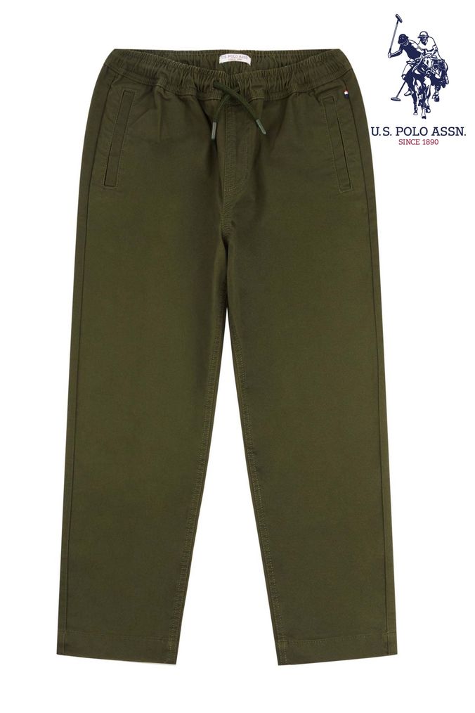 Buy US Polo Assn Slim Fit Flat Front Trousers  NNNOWcom