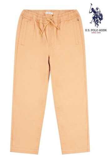 U.S. bordini Polo Assn. Boys Cargo Trousers (D23266) | £35 - £42
