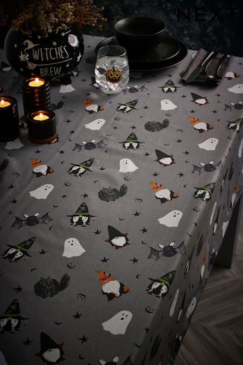 Grey Halloween Gonk Wipe Clean Table Cloth (D23529) | £28 - £32