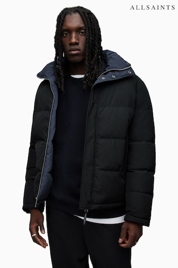 AllSaints Black Novern Jacket (D23697) | £299