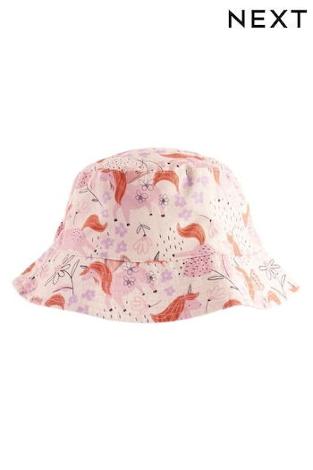 Scandi Unicorn Bucket Hat (3mths-16yrs) (D23866) | £8 - £10