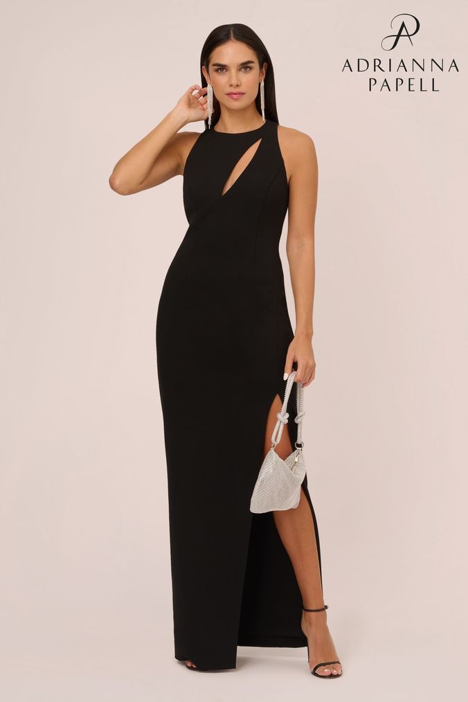 Buy Women s Maxi Dress Plain Round Neck Dresses Online Next UK