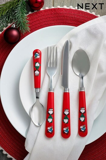 Red Gonk 16 Piece Cutlery Set (D24515) | £18
