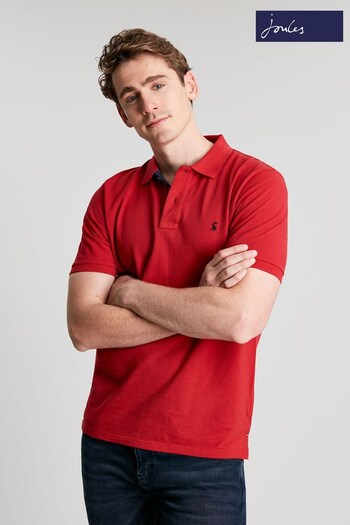 Joules Red Woody Polo (D24970) | £29.95