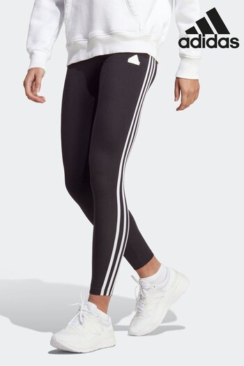 adidas Black Sportswear Future Icons 3-stripes Leggings (D25123) | £33