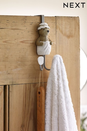 Natural Bertie Bear Bertie Bear Over Door Hooks (D25140) | £10