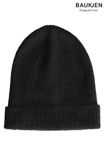 Baukjen Kealy Merino Lambswool Black Hat (D25275) | £39