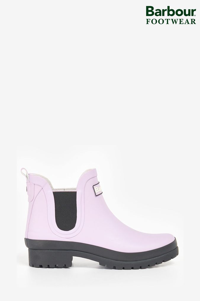 Barbour shop wellies Pink
