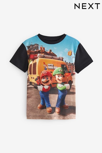 Super Mario Movie Gaming License T-Shirt (3-16yrs) (D25842) | £14 - £19