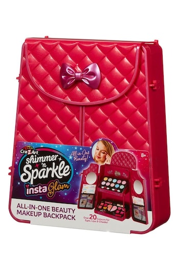 Shimmer N Sparkle Multicolour Insta Glam All In One Beauty Makeup Backpack (D25885) | £25