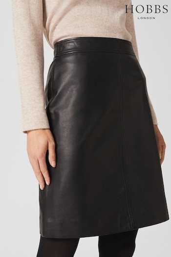 Hobbs Petite Annalise Black Skirt (D25979) | £169