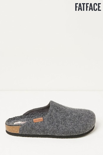 FatFace Grey Freddie House Slippers (D26027) | £37.50
