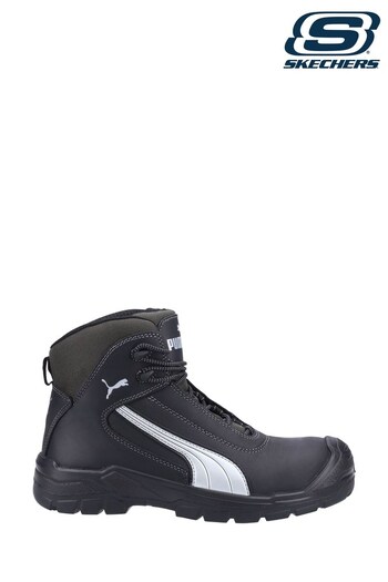 Puma Black Cascades Mid S3 Safety Boots (D26033) | £124
