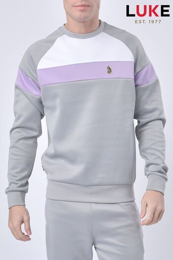 Luke 1977 Grey Adam Zic Sweatshirt (D26734) | £75