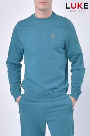 Luke 1977 Blue London Sweatshirt (D26780) | £60
