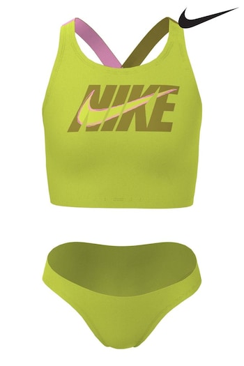Green Sketch Midkini Bikini Set (D26795) | £26