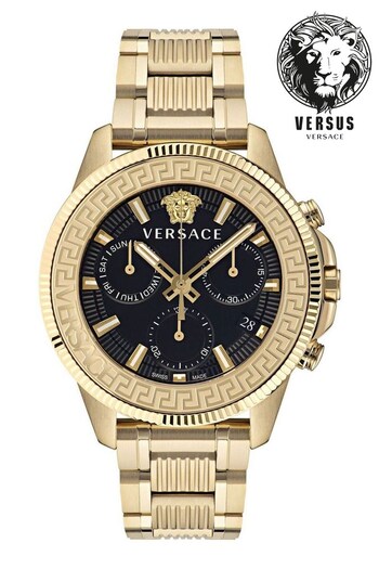 Versace Gents Gold Tone Watch (D26799) | £1,280