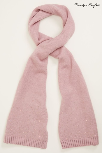 Phase Eight Pink Sparkle Scarf (D27480) | £39