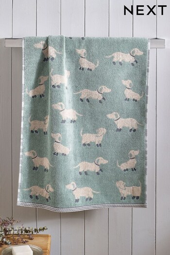 Green Dogs Towel (D27493) | £8 - £18