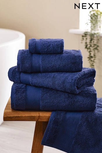 Royal Blue Egyptian Cotton Towels (D27515) | £5 - £26