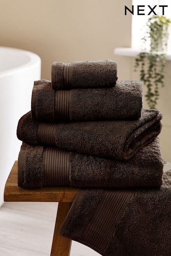Chocolate Brown Egyptian Cotton Towel (D27517) | £5 - £26