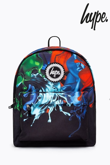 Hype. Liquied Drips Black Backpack (D27707) | £30
