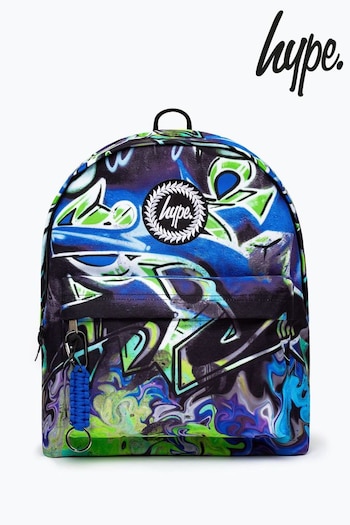 Hype. Black Graffiti Backpack (D27708) | £30